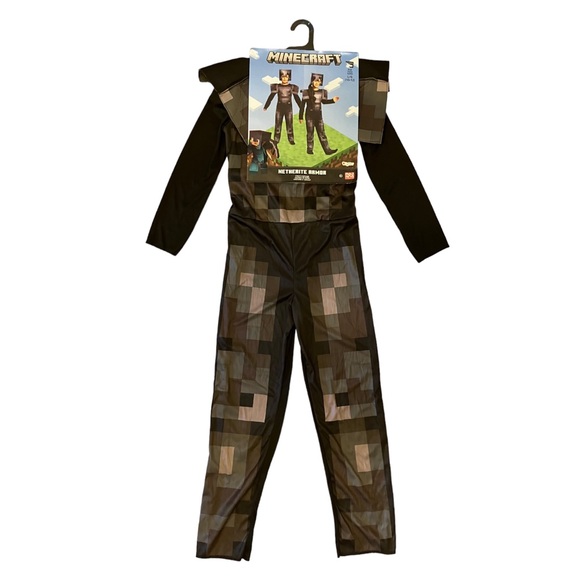 Costumes Minecraft Costume Netherite Armor Lg 112 Poshmark